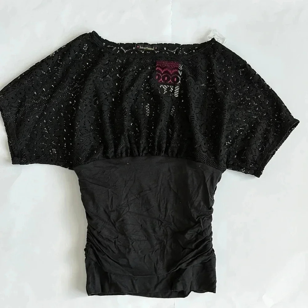 HeartSoul Black Top Sz M‎